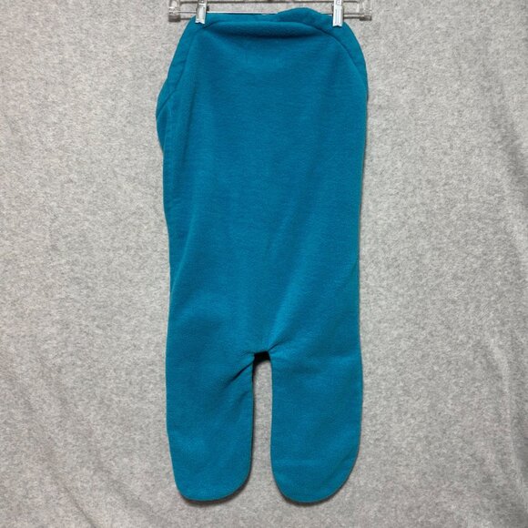 L.L. Bean The Baby Bag Company Teal Blue 15-35lbs Polarplus Bunting Fleece - Picture 2 of 7